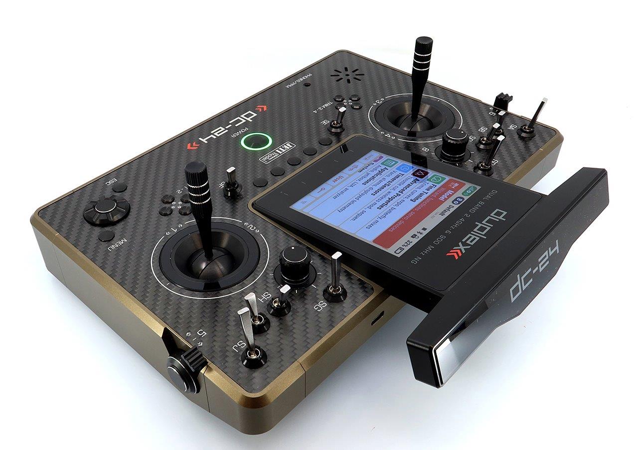 JETI Duplex DC-24 II - Carbon Line Bronze anodized - 6