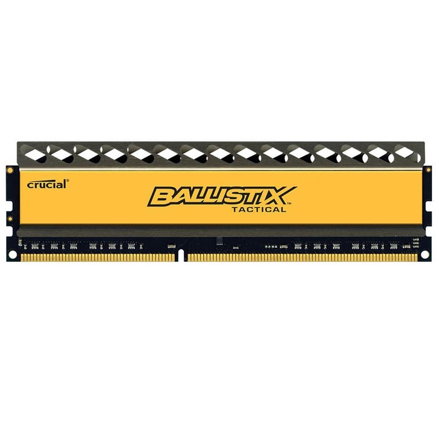 Begagnat Crucial Ballistix Tactical 4GB 1600MHz DDR3 Non-ECC CL8 BLT4G3D1608DT1TX0 Ram Minne