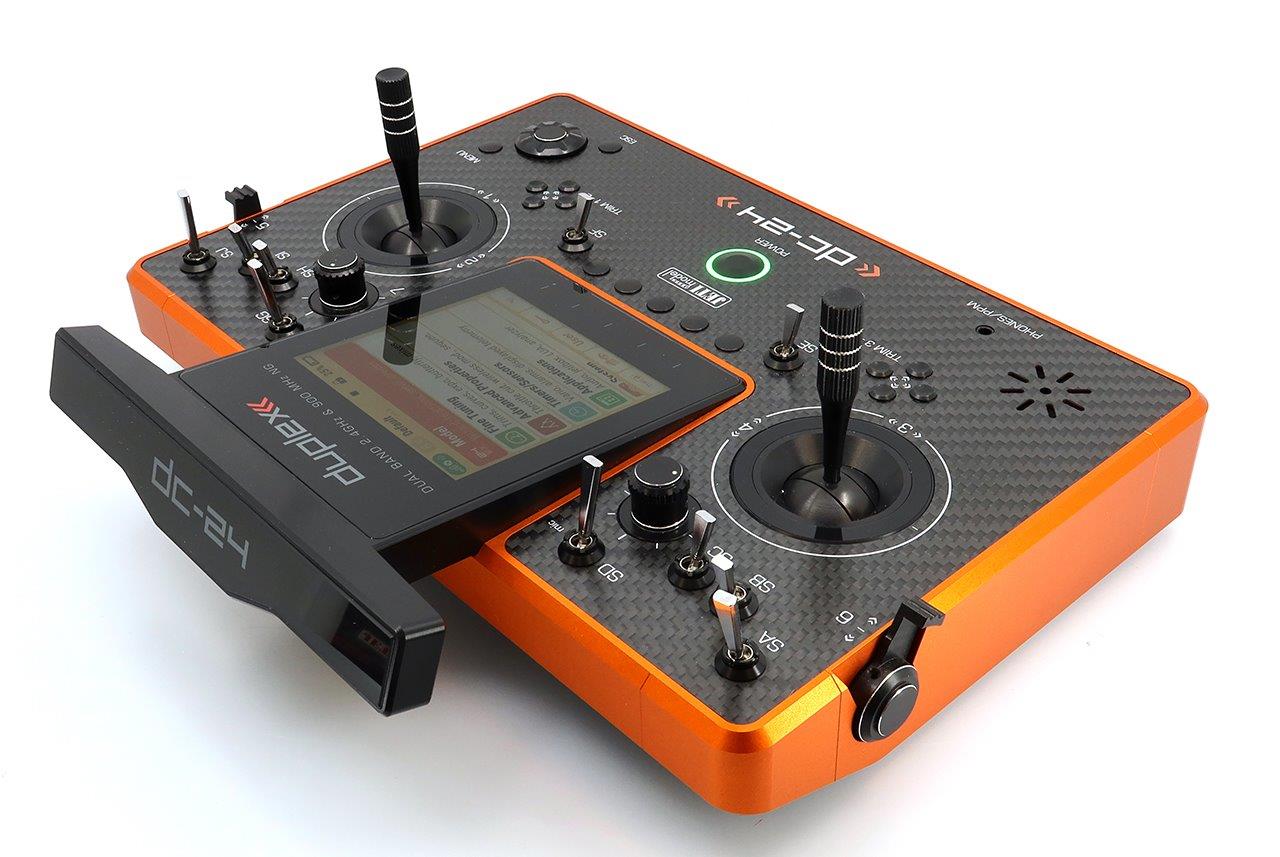 JETI Duplex DC-24 II - Carbon Line Orange anodized - 11