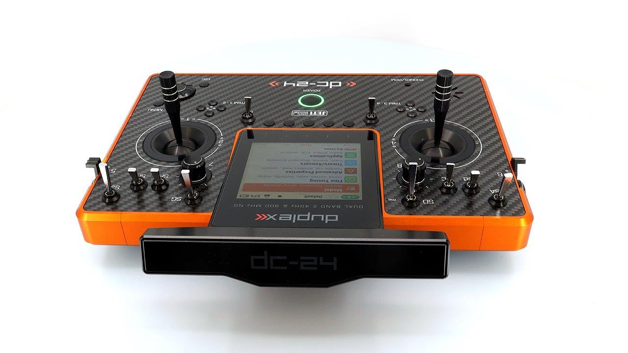 JETI Duplex DC-24 II - Carbon Line Orange anodized - 10