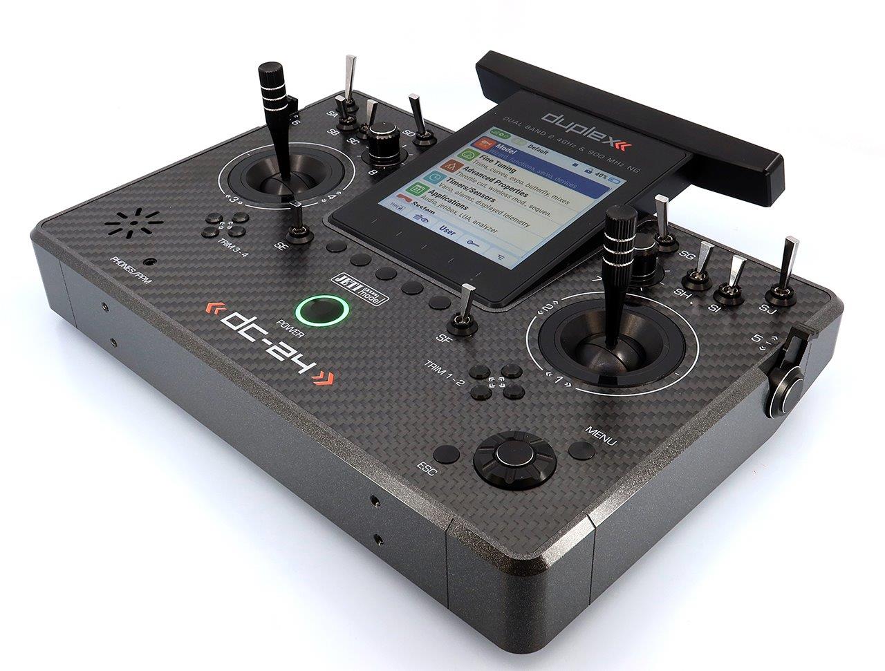 JETI Duplex DC-24 II - Carbon Line Gray lacquer - 9