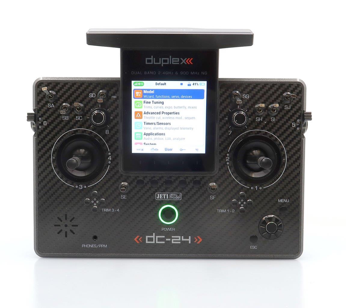 JETI Duplex DC-24 II - Carbon Line Gray lacquer - 18