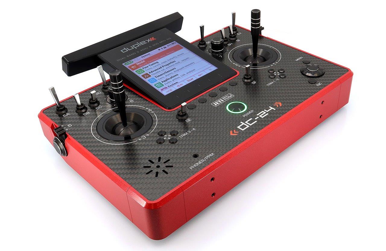 JETI Duplex DC-24 II - Carbon Line Ruby lacquer - 13