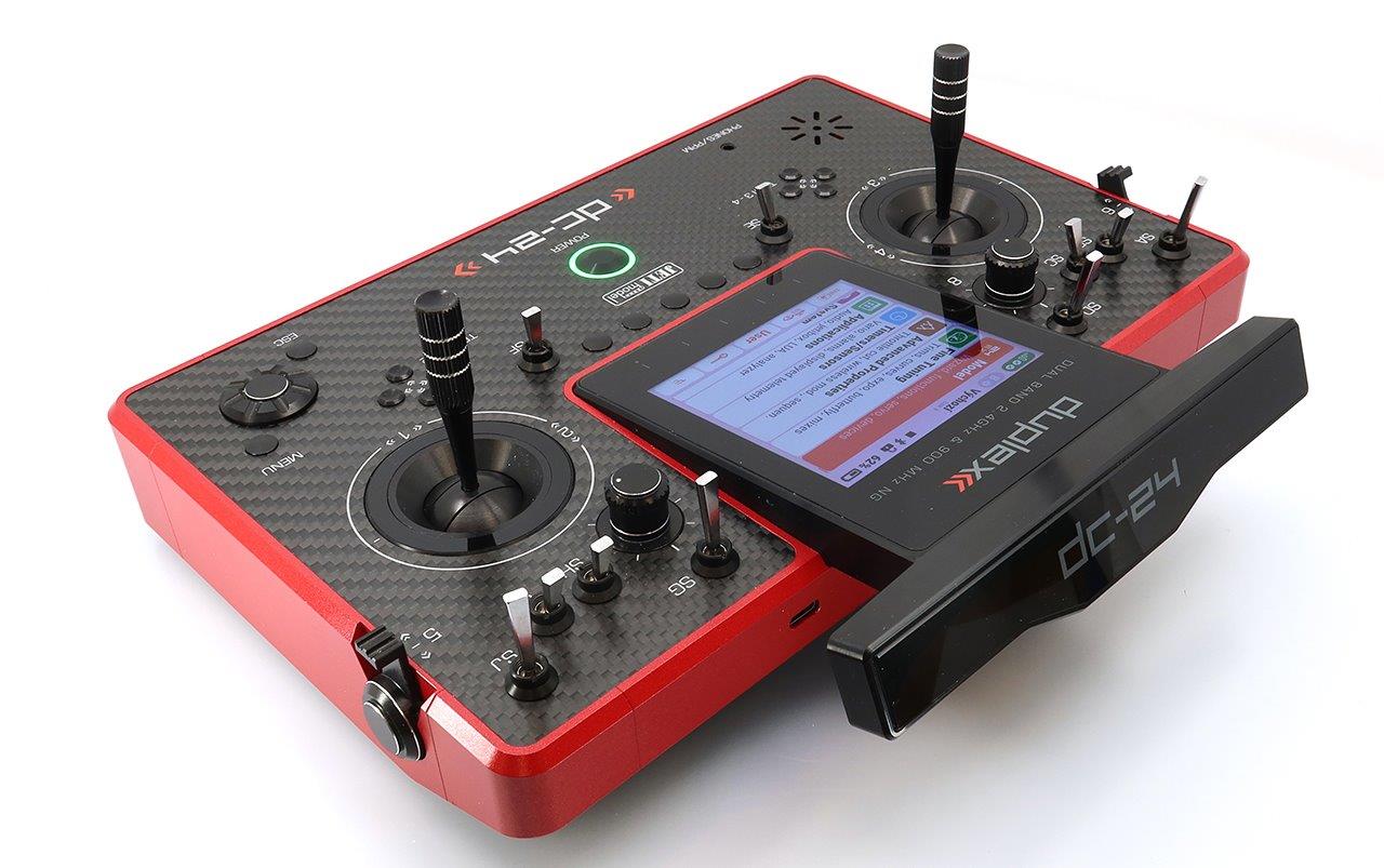 JETI Duplex DC-24 II - Carbon Line Ruby lacquer - 9