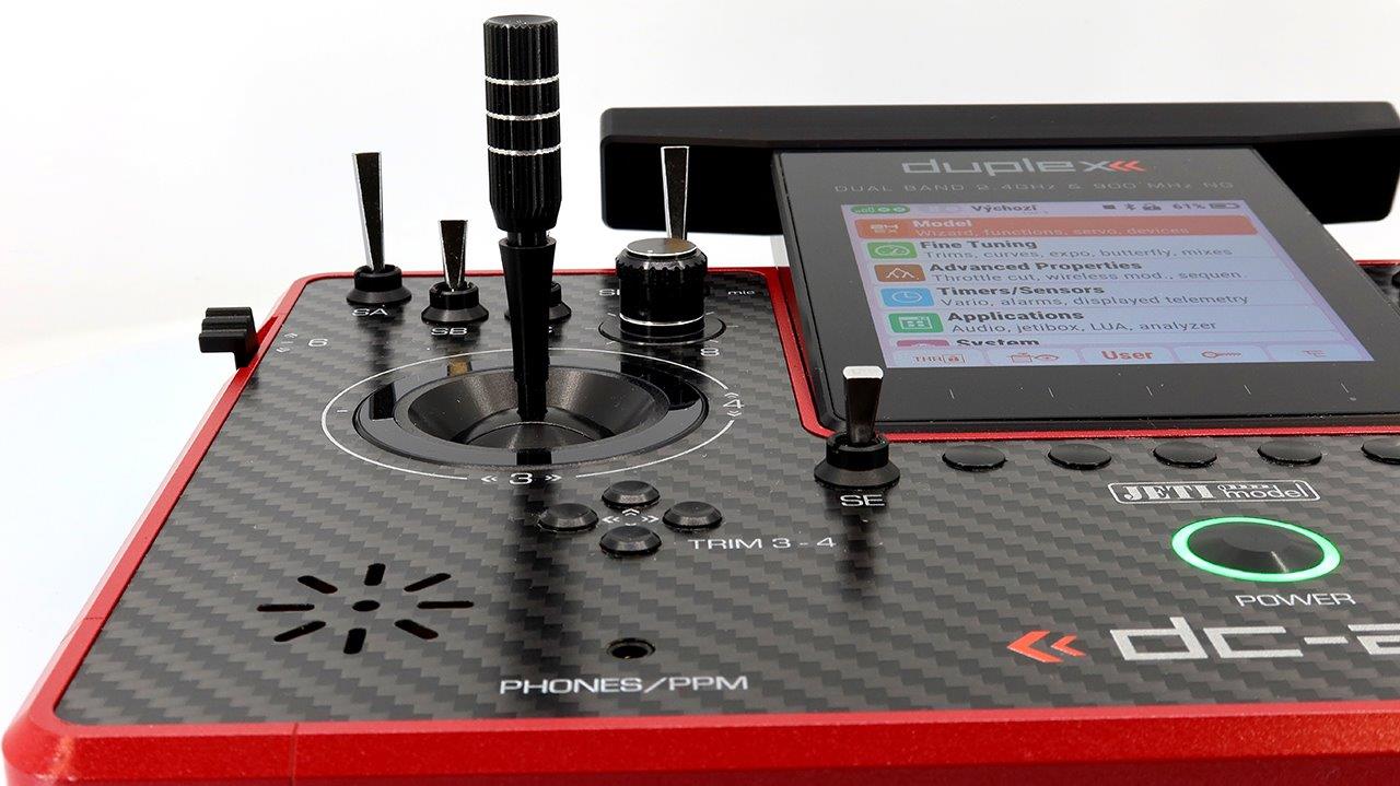 JETI Duplex DC-24 II - Carbon Line Ruby lacquer - 15