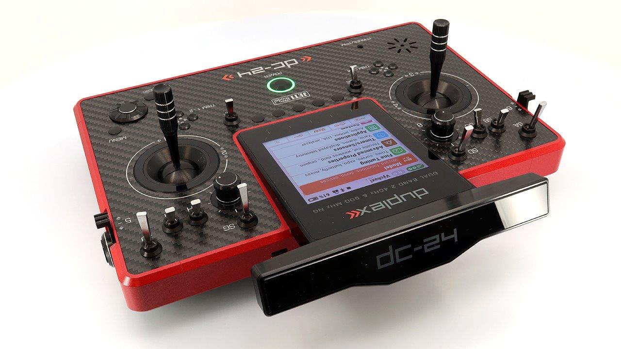 JETI Duplex DC-24 II - Carbon Line Ruby lacquer - 17