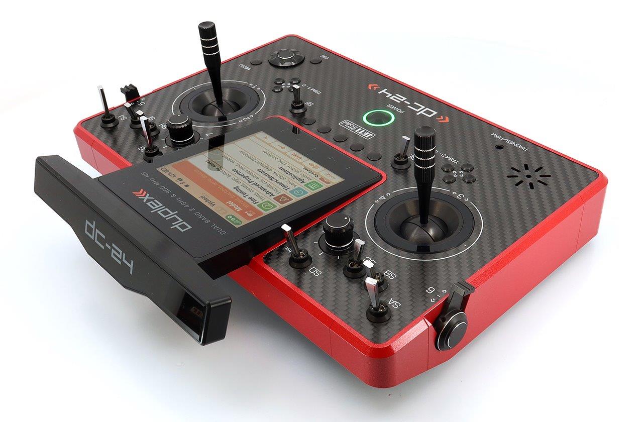 JETI Duplex DC-24 II - Carbon Line Ruby lacquer - 11