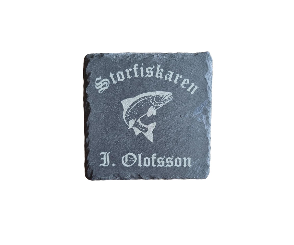 Glasunderlägg skiffer - 2