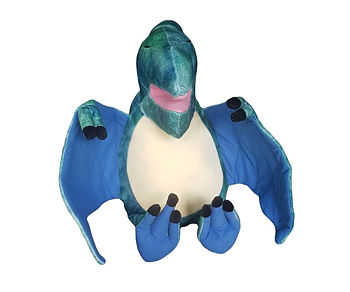 Gosedjur blå dinosaur