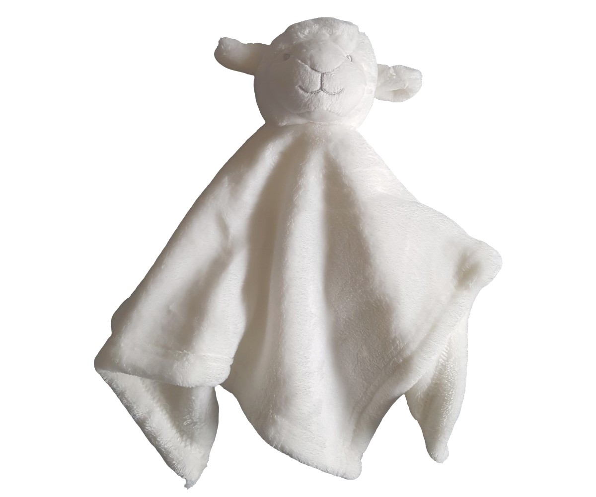 Pläd och blankey set, lamm. - 2