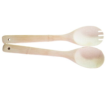 Salladsbestick bambu