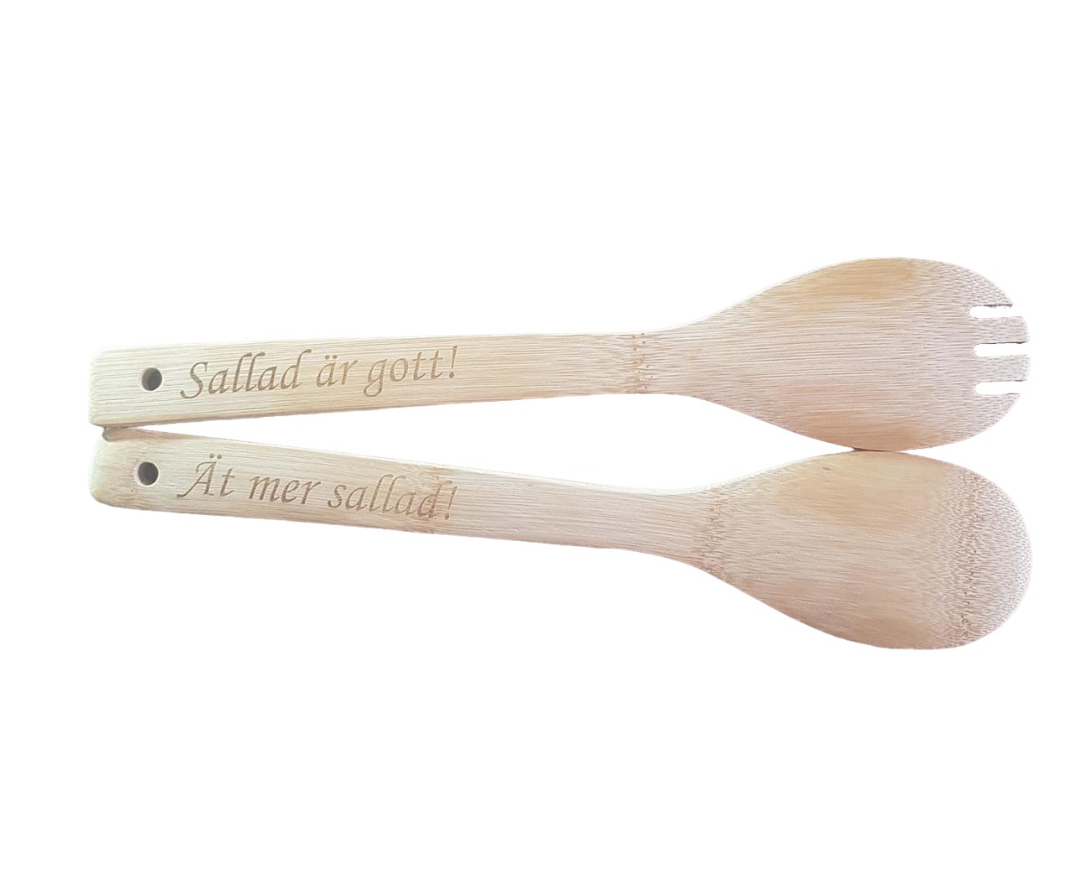 Salladsbestick bambu - 2