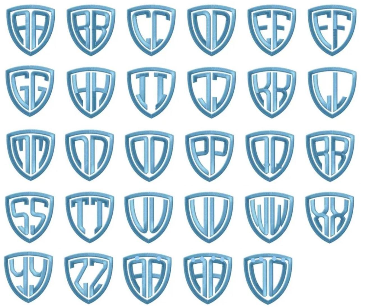 Handduk med monogram