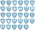 Handduk med monogram