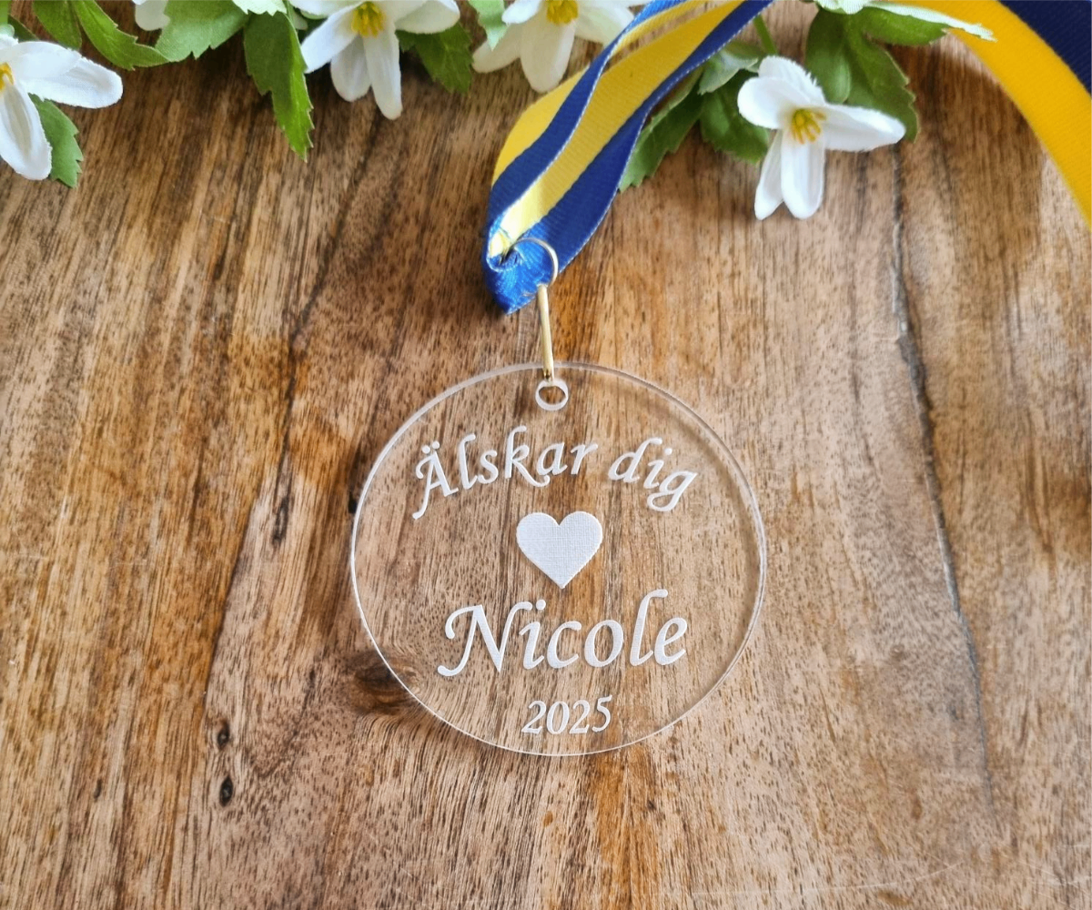 Medalj - Älskar dig