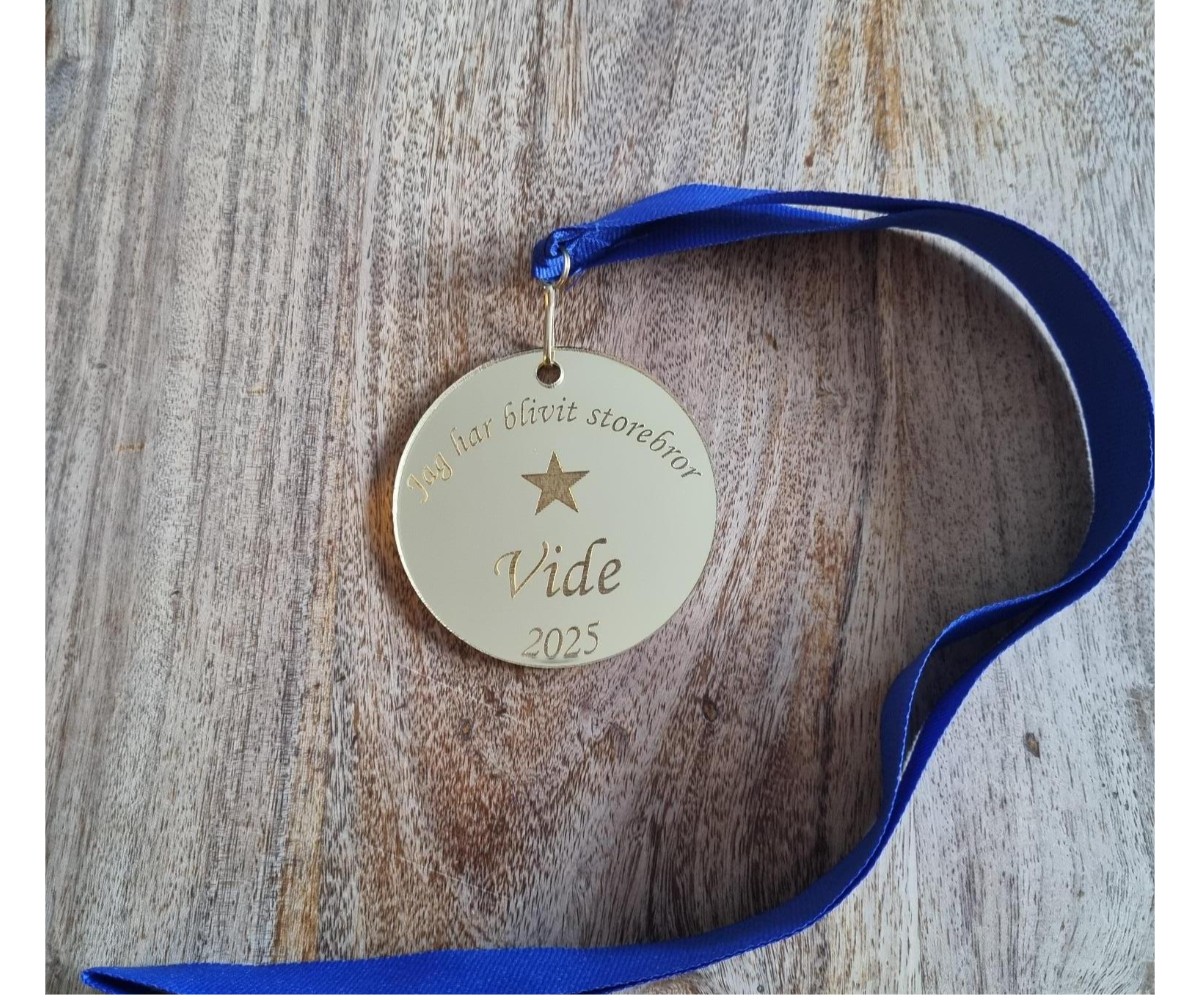 Medalj - Jag har blivit store-bror/syster - 3