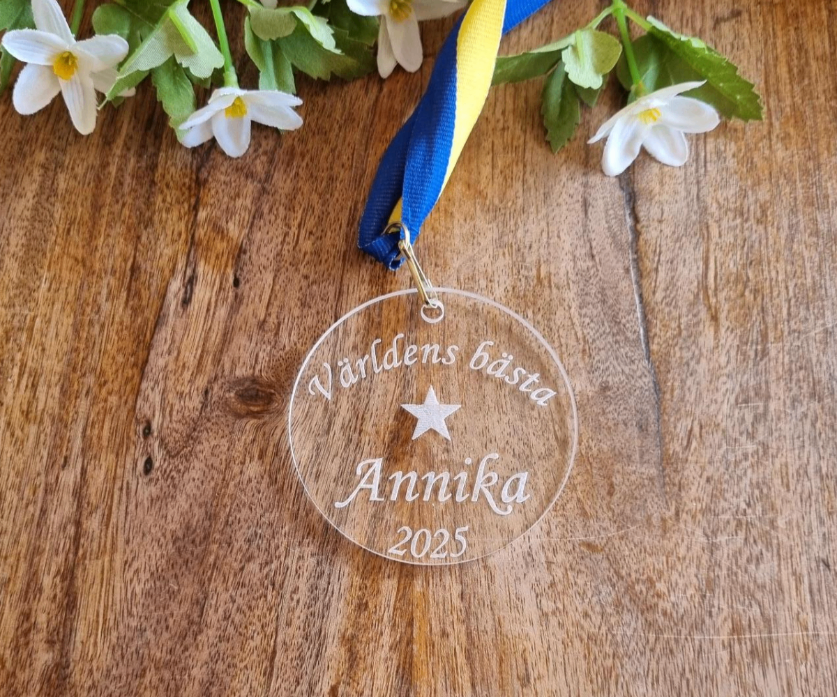 Medalj - Världens bästa