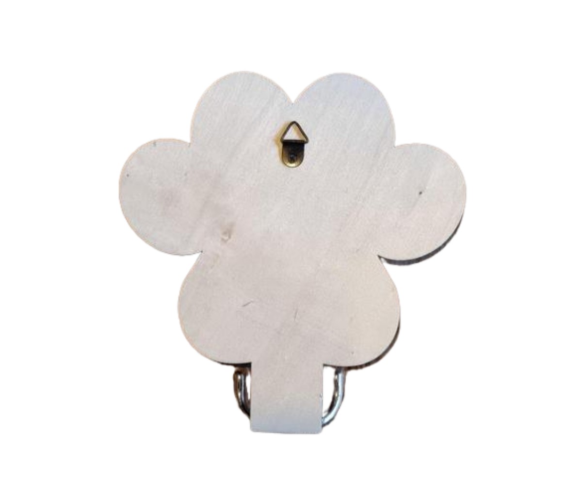 Hängare vit tassformad - 2