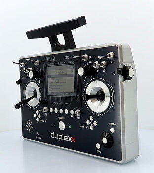 JETI Transmitter Duplex DC-16 II. - Silver Lacquered