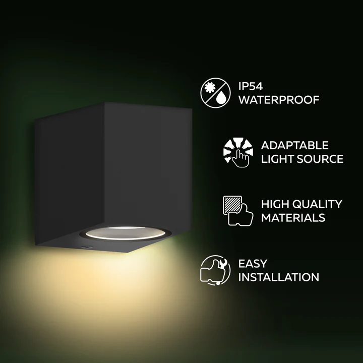 CALEX Sanremo Vägglampa Svart - 5