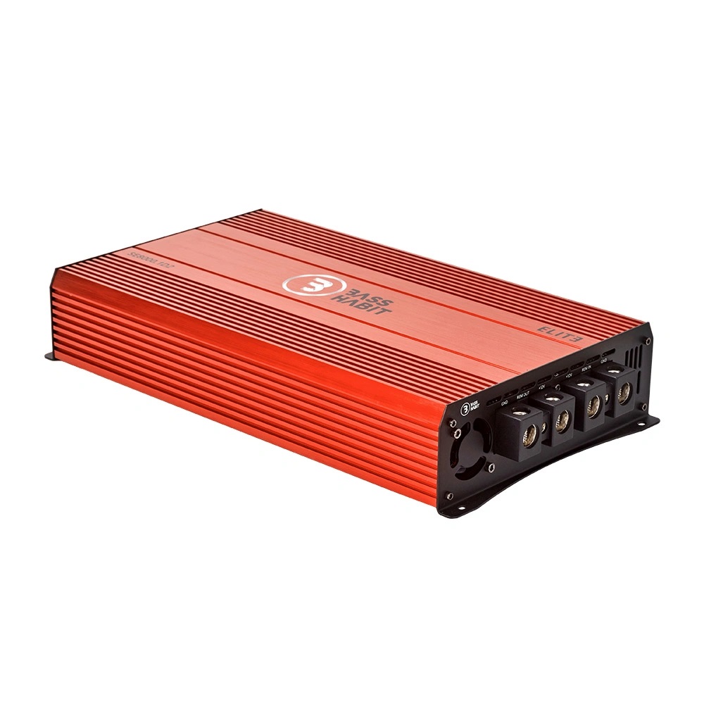 Bass Habit SPL ELITE 8000.1D2, extremt strömstarkt monoblock - 2