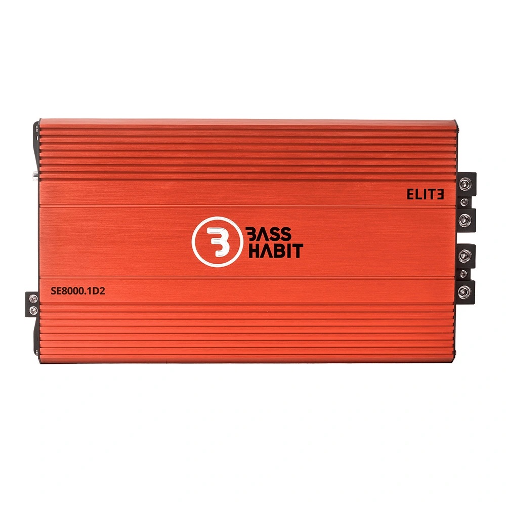 Bass Habit SPL ELITE 8000.1D2, extremt strömstarkt monoblock - 3