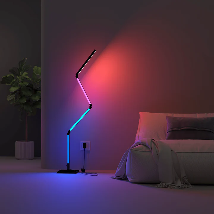 CALEX Smart Vikbar Golvlampa RGB  - 2