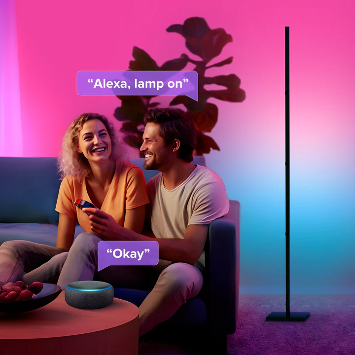 CALEX Smart Vikbar Golvlampa RGB  - 6