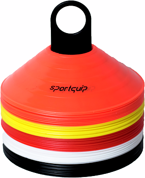 Sportquip Marker Cones Soft Mixed 50-Pack