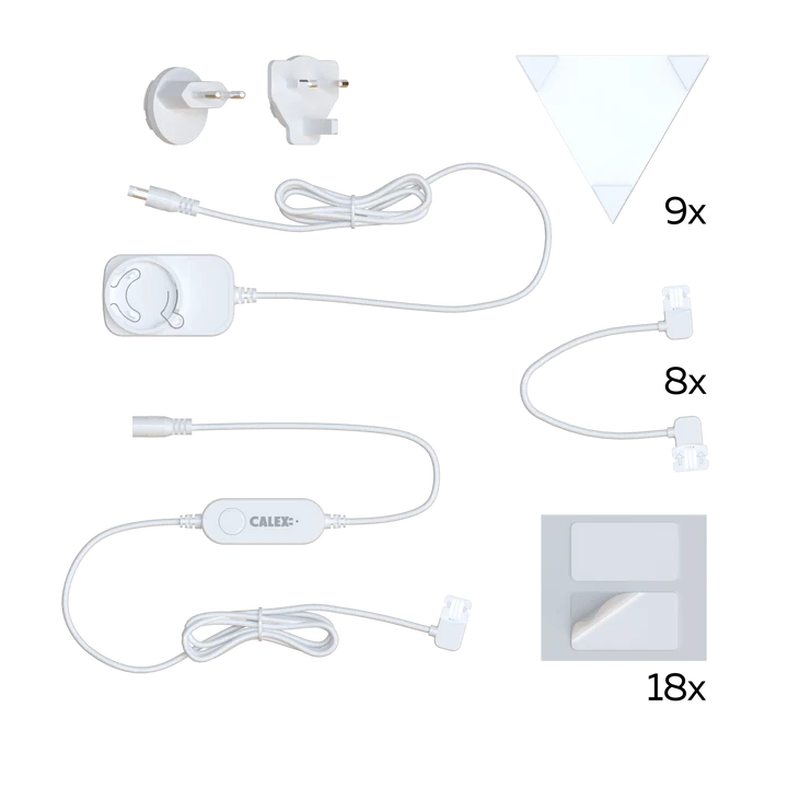 CALEX Smart Triangle Lights RGB - 8