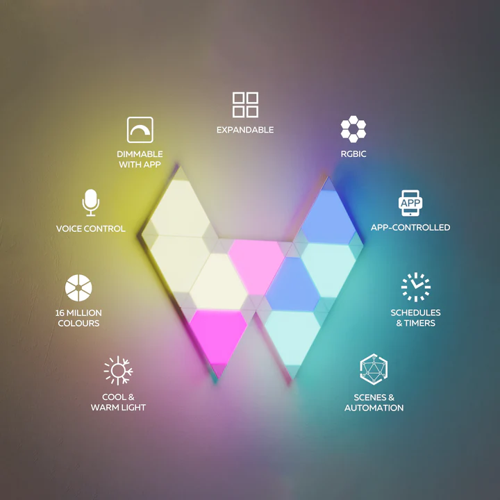 CALEX Smart Triangle Lights RGB - 3