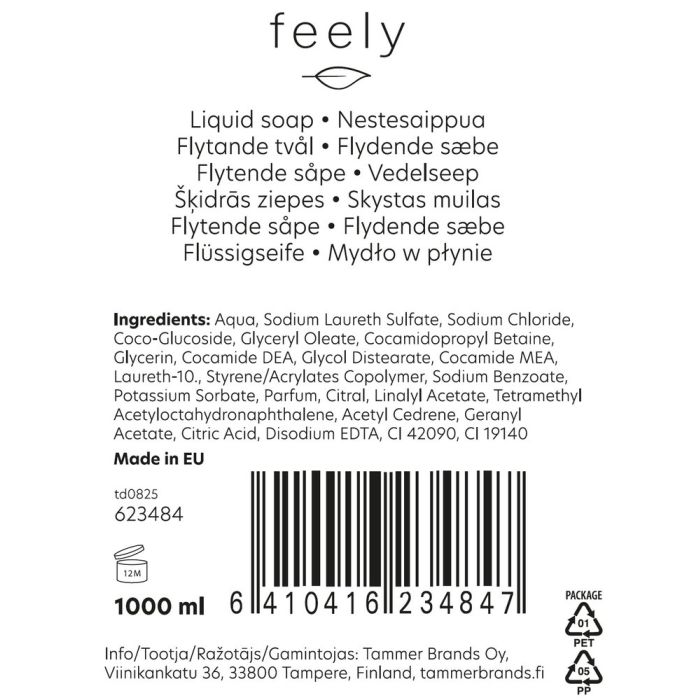 Feely Joy flytande tvål breeze 1000 ml - 2