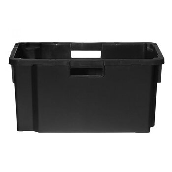 FÖRVARINGSLÅDA 50L SVART