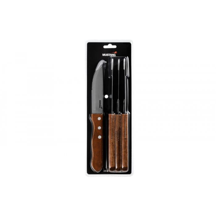 MUSTANG KÖTTKNIVAR 4 ST - 2