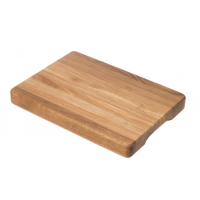 Skärbräda, ekblock 40x25 cm