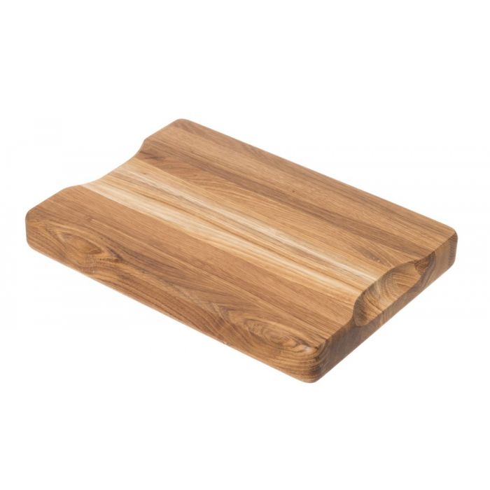 Skärbräda, ekblock 40x25 cm - 2