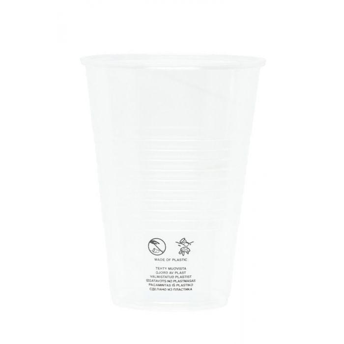 Ölglas, engångsbruk, transparent 480 ml 25 st.