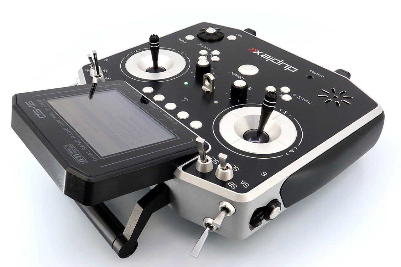 JETI Transmitter Duplex DS-16 II. - Silver Lacquered - 11