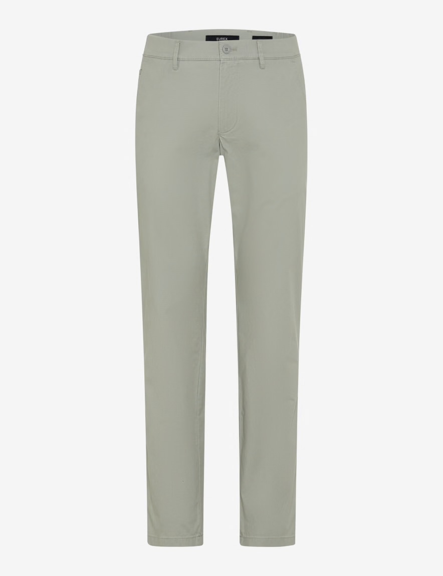 Byxa med Flexibel midjeband  Kaki  by Brax,   - 5