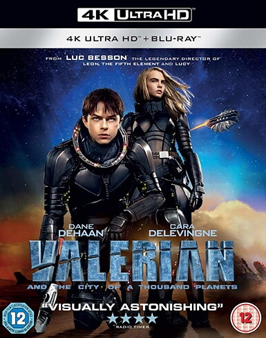 Valerian And The City Of A Thousand Planets (BLU-RAY 4K ULTRA HD + BLU-RAY)
