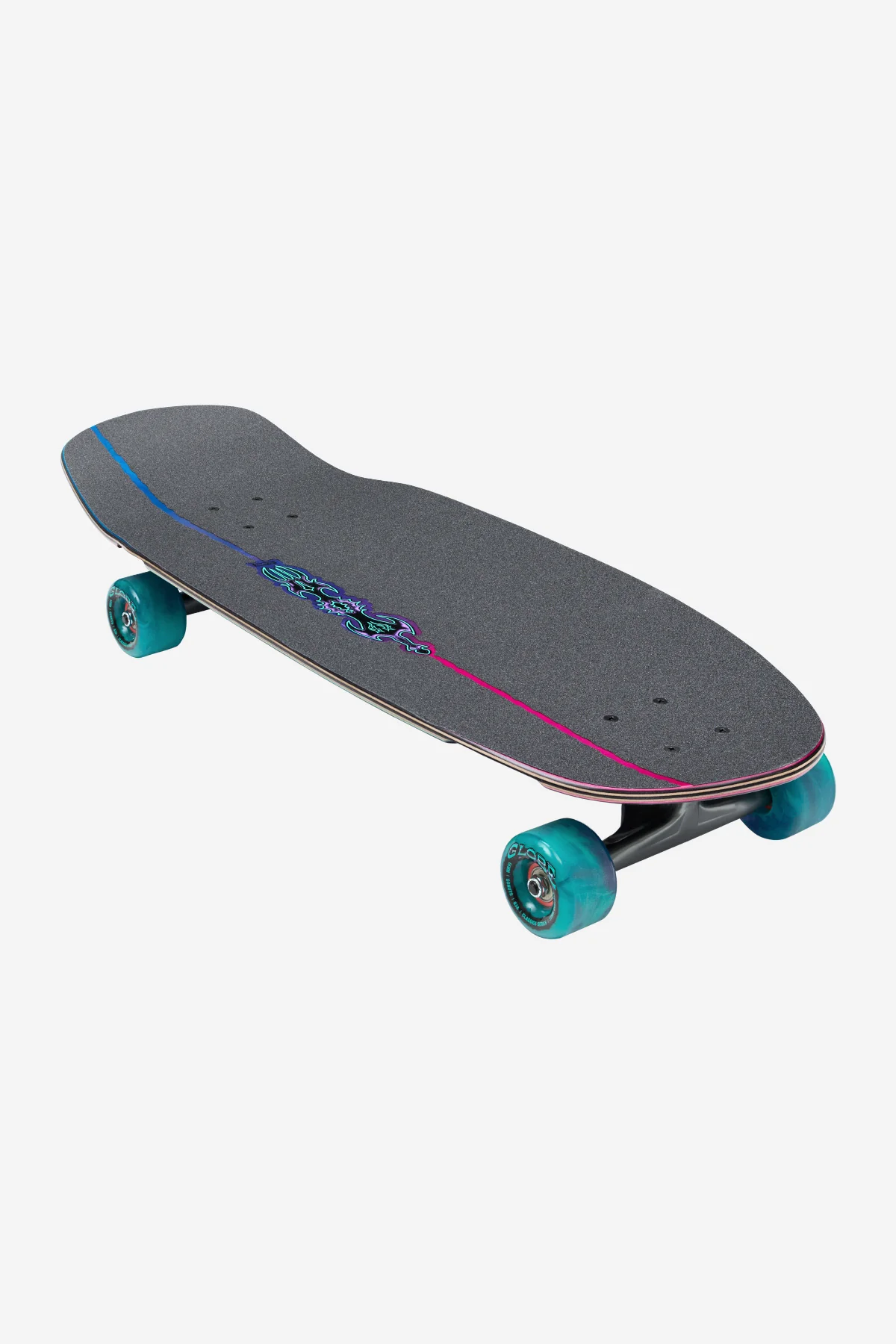 Globe Talon 30" Black/Blue/Green Cruiser Skateboard - 4