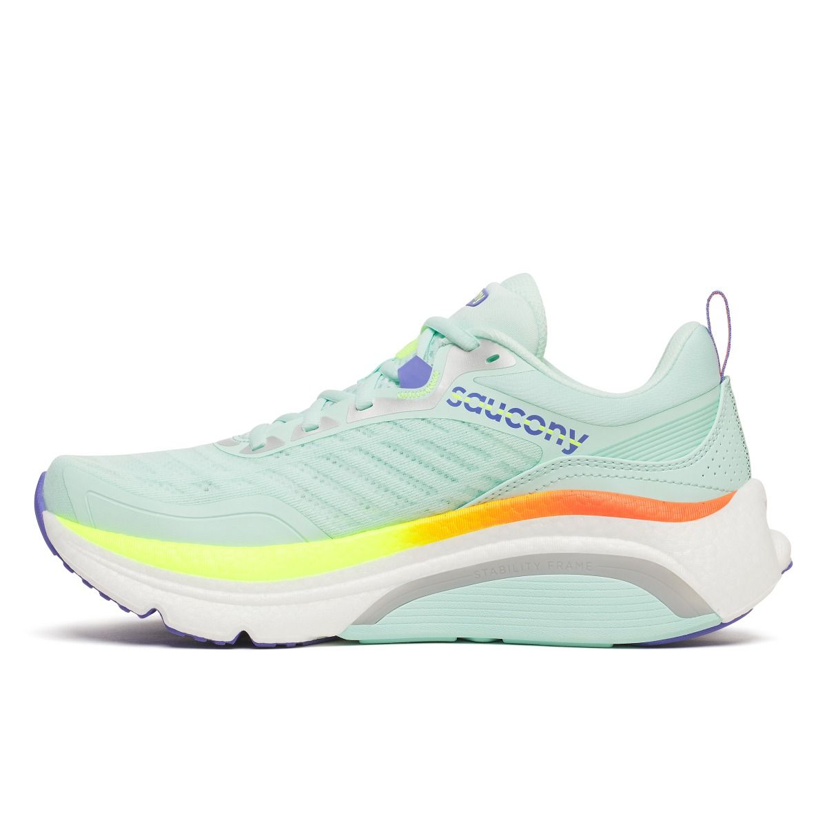 Saucony Omni ST 23 W - Aqua/Citron - 2