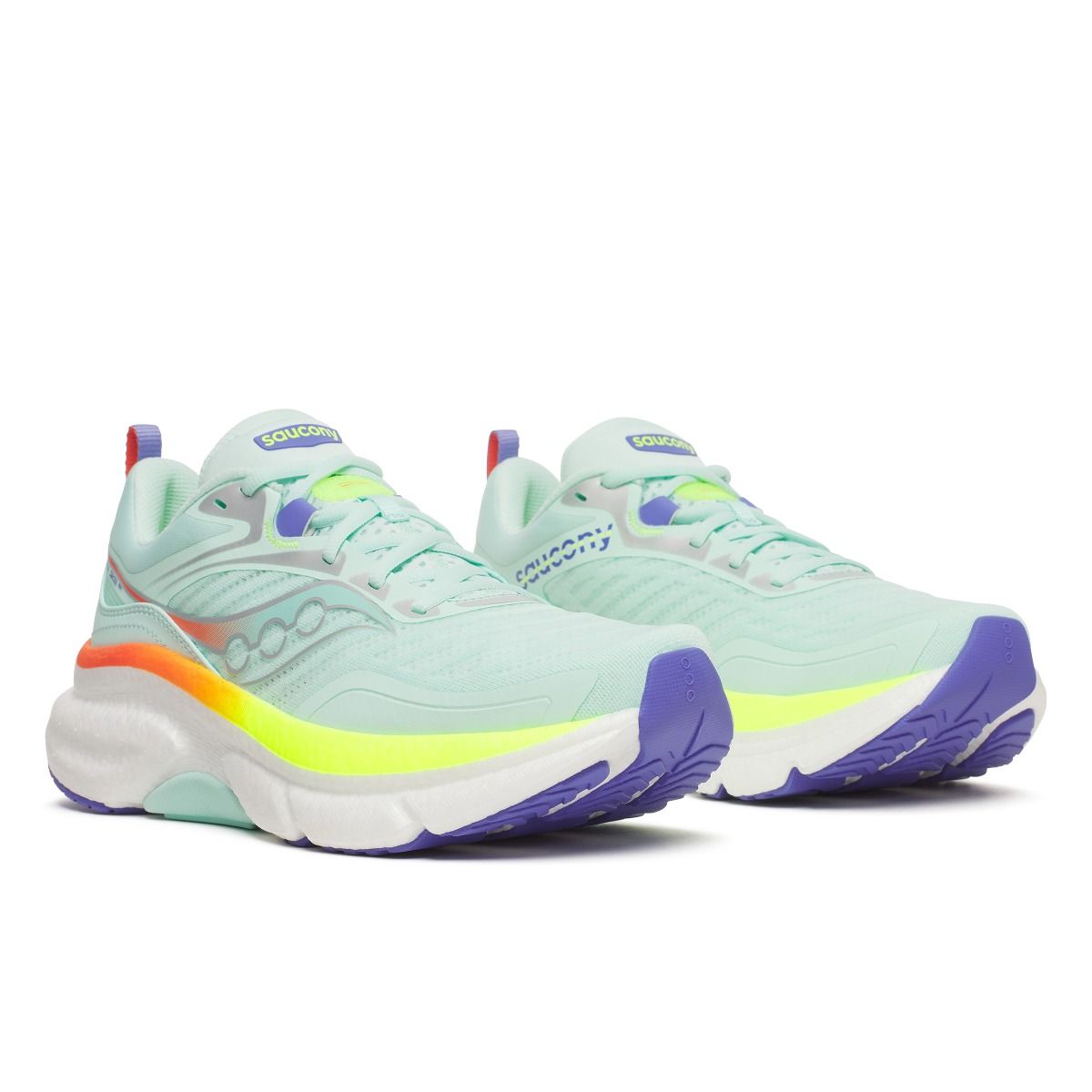 Saucony Omni ST 23 W - Aqua/Citron - 3