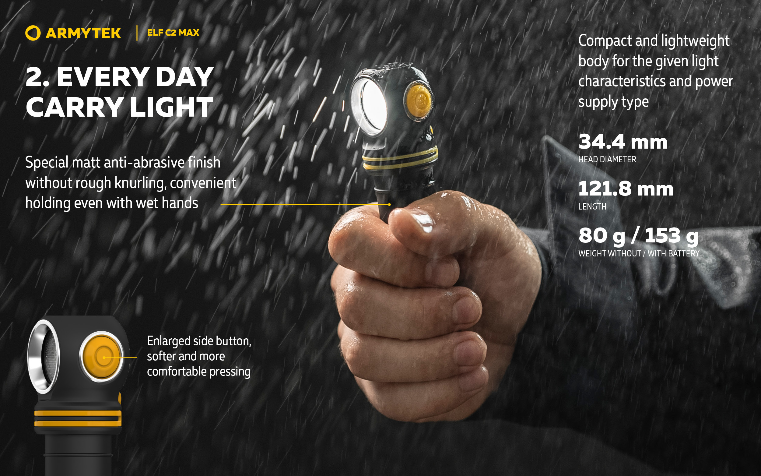 ARMYTEK Elf C2 MAX 4500LM USB-C - 9