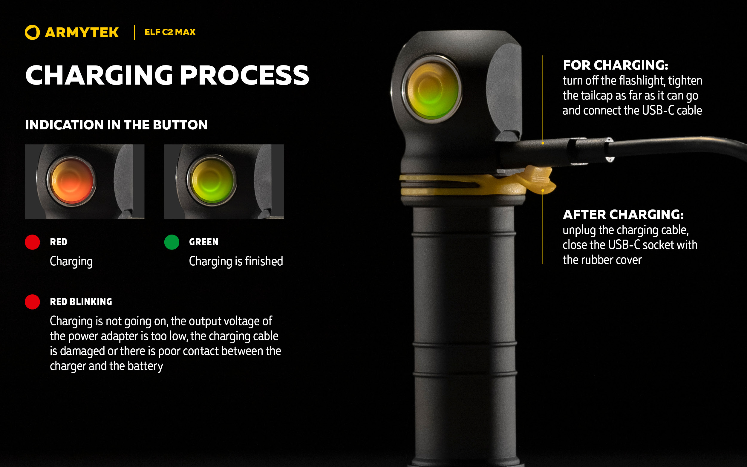 ARMYTEK Elf C2 MAX 4500LM USB-C - 18