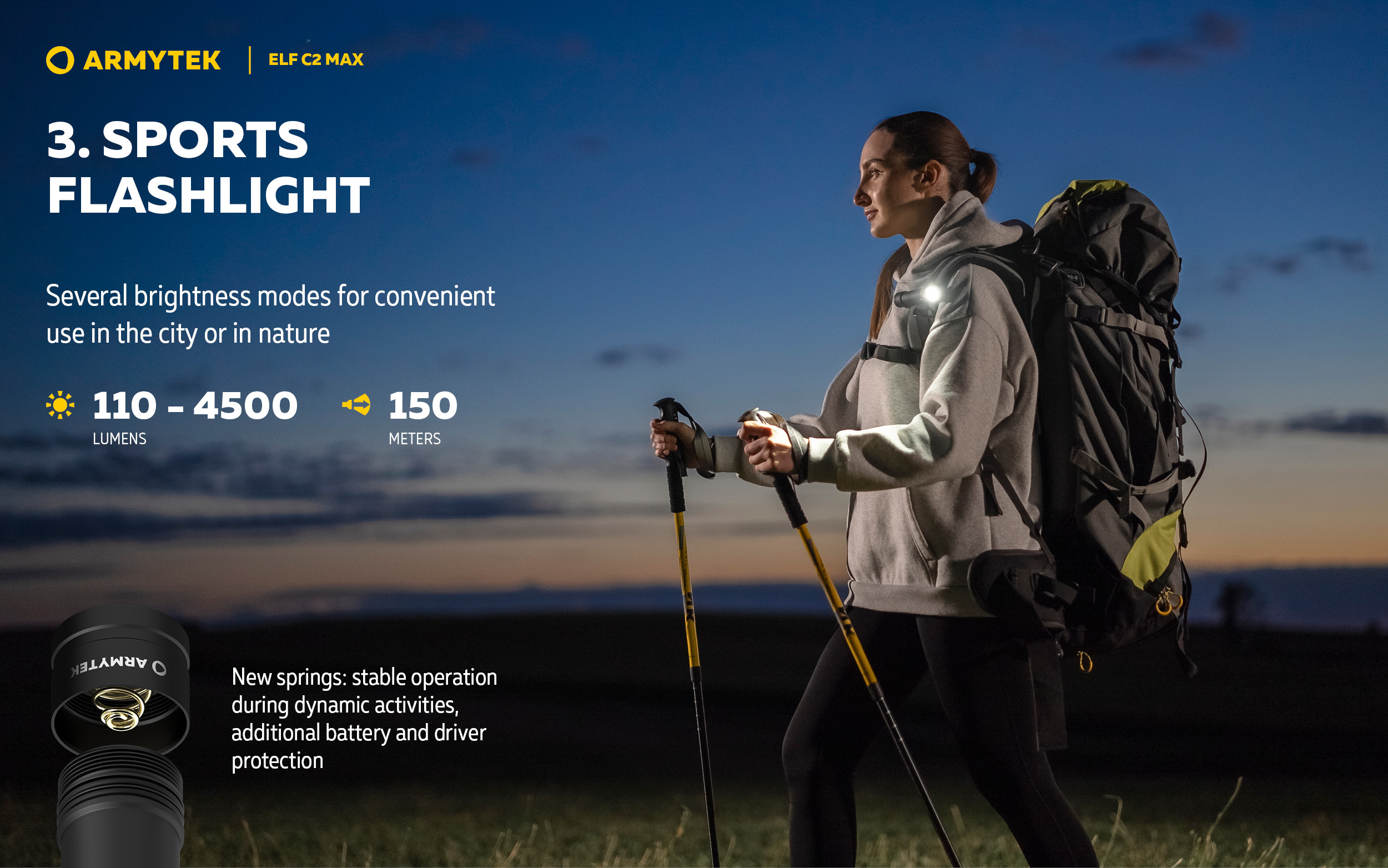 ARMYTEK Elf C2 MAX 4500LM USB-C - 10