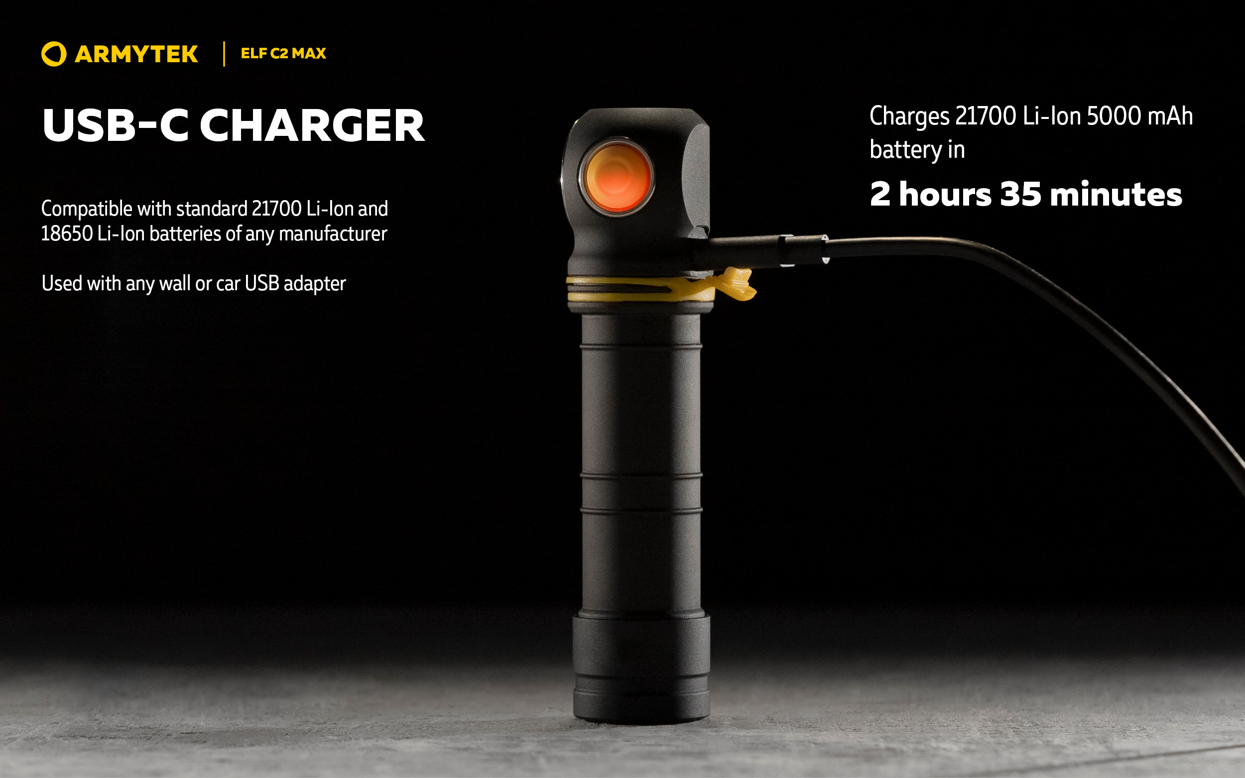 ARMYTEK Elf C2 MAX 4500LM USB-C - 17