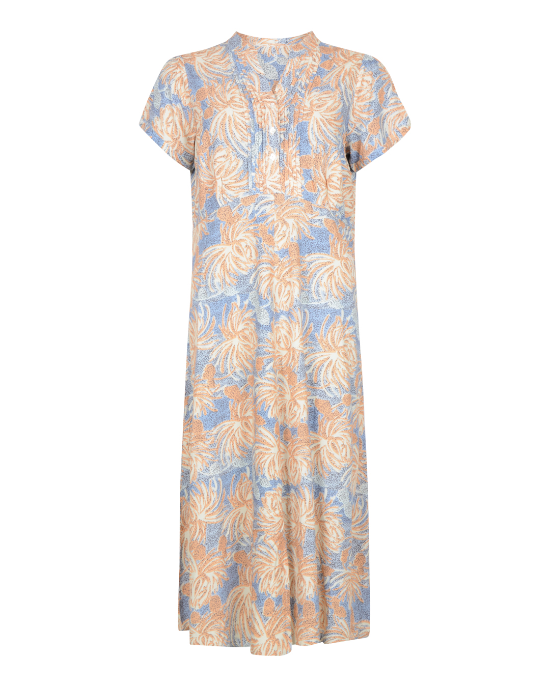 Klänning Koree bliss mönstrad blå/beige
