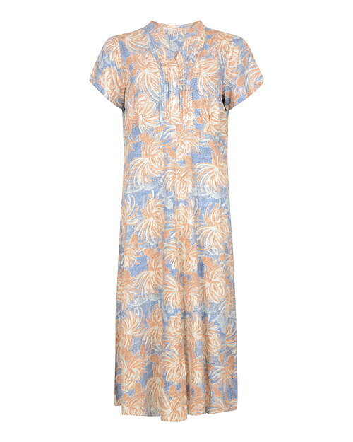 Klänning Koree bliss mönstrad blå/beige