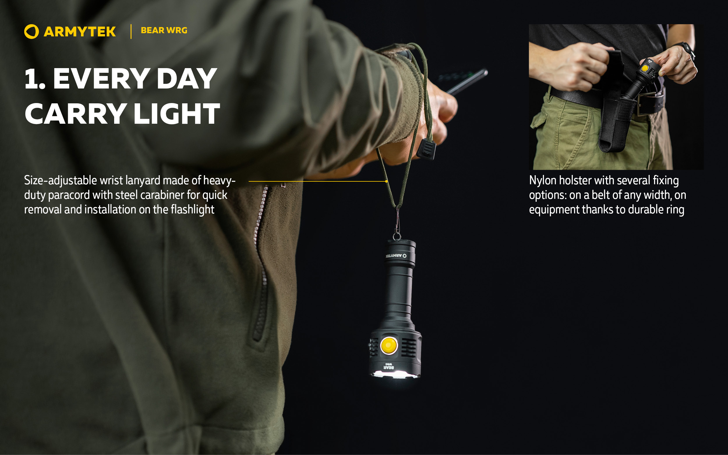 ARMYTEK Bear WRG 1500LM - 18